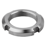 K2059 - Nakrętki okrągłe rowkowe ze stali, DIN 70852